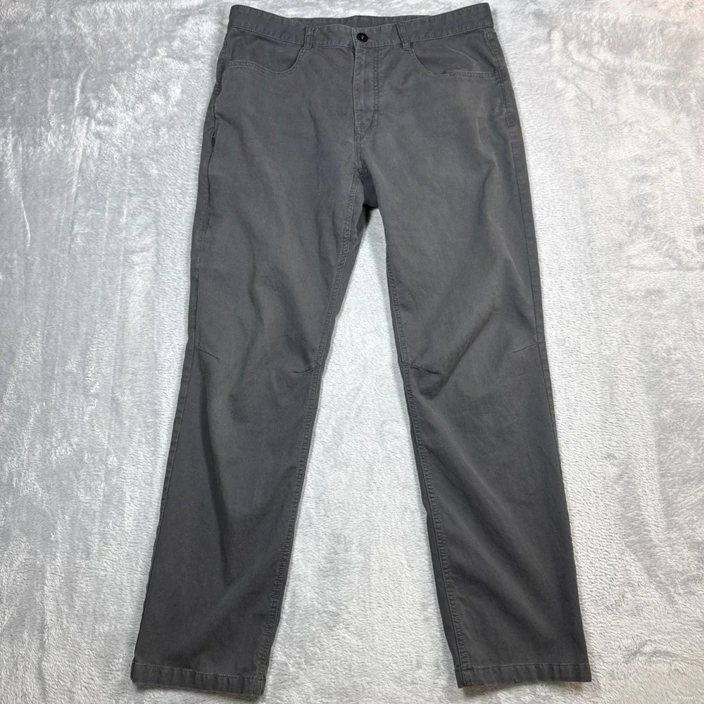 The North Face Motion Pants Mens 34 (Fits 35X31) Gray Utility Hiking Reflective